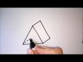 How to draw 3d shapes (pyramid, cube, cylinder, prism)