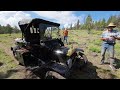 Off Roading A 102 Year Old Car Goes WRONG! (Rescue mission)