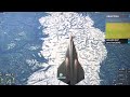 Microsoft Flight Simulator - Taking Darkstar to Mach 10 and reaching Stratosphere 52.08 miles