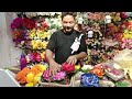 ரூ 2 முதல் மிக பிரம்மாண்டமான Artificial flower Decoration items at cheapest price in Chennai