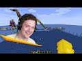 Surviving On A RAFT In Minecraft VS Jelly & SLOGO!