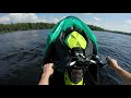 Ripping the SeaDoo Spark Trixx! (Whips, Jumps, Wheelies, & More) (No Music)