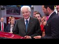 Mattarella visita il nuovo e-building della Ferrari