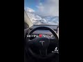 Sleeping During Tesla Autopilot #shorts
