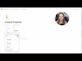 PLAN YOUR SOCIAL MEDIA CONTENT ✨detailed notion tutorial and template