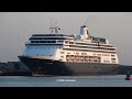 ZAANDAM | the beautiful classic horn of the Holland America Line ship | 4K-Quality-Video