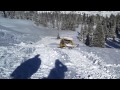 Snow Cat Stuck In deep snow