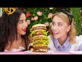 GIANT vs TINY FOOD FOR 24 HOURS! || Funny Food Challenge by 123 GO! FOOD