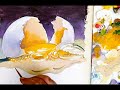 Easy 3D Egg Painting - Landscape Acrylic Painting for Beginners