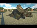 Stegosaure VS Torosaurus 🦖 Dinosaurs Battle Animation - Jurassic World Evolution 2