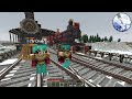 I Built a Train & a Huge Train Station in Minecraft Create Mod #8