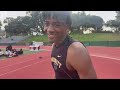 Shamar Cook wins in his first ever high jump competition