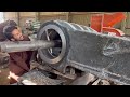 How Jaw Crusher Manufacturing In Industry | Jaw Crusher Machining & Bearing Size On Lathe Machine