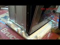 How to remove and reinstall the door of the LG LWS3063ST ThinQ or similar electric oven