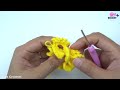 crochet flower keychain, 👌🌸 So Beautiful And So Easy, crochet keychain