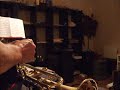 Trumpet mouthpiece sound sleeve test