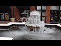 Frozen Water Fountain