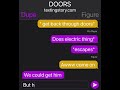 DOORS Story Part 2