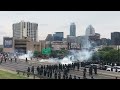 George Floyd protest on I-35, Austin, Texas, May 2020