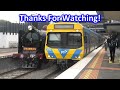 Trains at the new Pakenham Station - Melbourne Transport [4K]