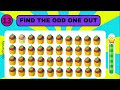 Find The Odd One Out l Emoji Quiz 2024 l Emoji Fun Challenge