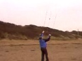 7 m^2 Flexifoil traction kite.