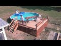 How to Build a Deck around a Pool