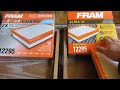 Subaru Forester | Fram Air Filter Extra Guard vs. Ultra Air | CA 12295