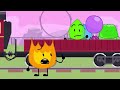 (Read Desc.) Every Firey and Leafy scene in BFDI (As of BFDIA 13)