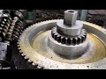 21Days Machining Project of Industrial Double Helical Gear with Old Machines in Pakistani Workshop