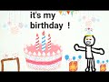 it is my birthday today and I want to tell you guys please say happy birthday to me and see ya guys!