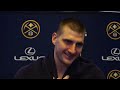 Jokic catches himself from saying 