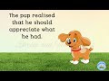 Story in English l Moral short story l Little puppy story l 1mint story l Animals story l story
