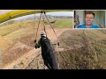 First Hang Glide at Andy Jackson Airpark