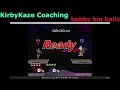 KirbyKaze Coaching with bobby big ballz - Falco vs Everyone, Taking Information from Lasers