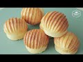 Fluffy Custard Cream Bread | Cream Bun Recipe