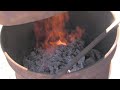 Making Charcoal in a Barrel Kiln with Lee Sauder.