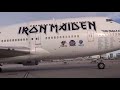 Iron Maiden 747-4 Las Vegas arrival