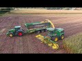 Mais 2023 :  Maisharvest XXL | 2X John Deere 9900i | M. Wegner | Actros Agri truck | 8 JD tractors