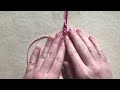 Friendship Bracelet Tutorial - Valentine’s Day Heart Pattern