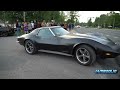 HIGH-HORSEPOWER Muscle Cars Having Some Fun! *BURNOUTS* - Kerava Cruising 8/2023