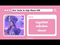 choi yujin all stages in girls planet 999 | prodeunjin