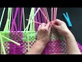 Tutorial ke 639 - Weaving straw mat