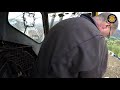 Ruston Bucyrus 22-RB dragline cab view