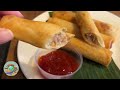 How to make Pork Spring Rolls( Filipino Lumpiang Shanghai)