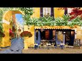 4k Spain Coffee Shop Ambience - Latin Spanish Music | Bossa Nova Guitar for Relaxing Background