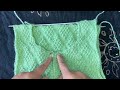 बटनटेक गला । How to knit kids sweaters (1-3 years) | kids sweater knitting pattern