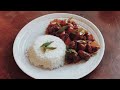 Black Pepper Chicken Stir Fry + How I Cook Rice with No Measuring Cup