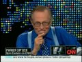 Jon Stewart Trashes CNN Again & Again on 'Larry King Live'; Questions Rick Sanchez Firing