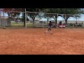 90 plus run down drill throws with only 1 dropped ball !